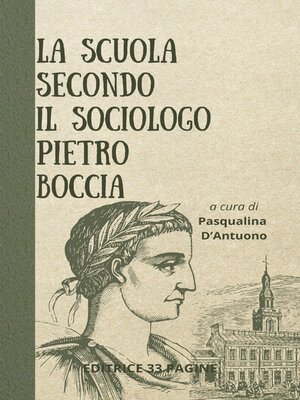 cover image of La scuola secondo il sociologo Pietro Boccia